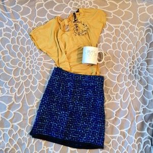 🏷SOLD J Crew Textured Skirt